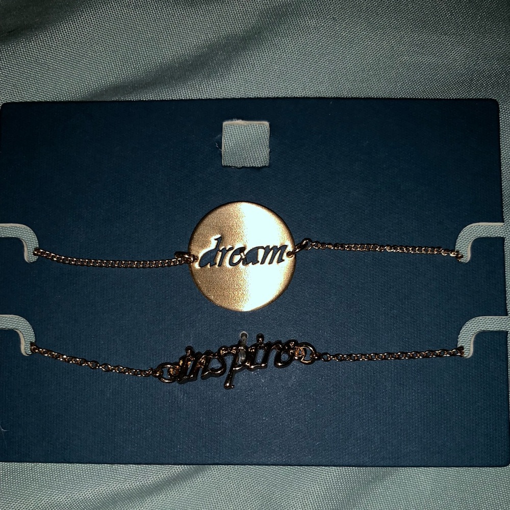 NWT Dream and Inspire Bracelets